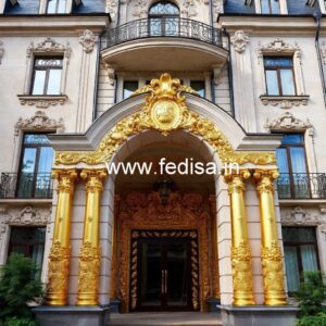 Hotel Entrance Gate Design with Traditional Touch No-9041