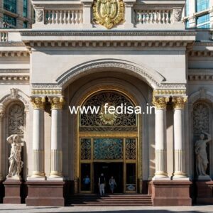 Resort Style Hotel Entrance Gate Design Ideas No-9044