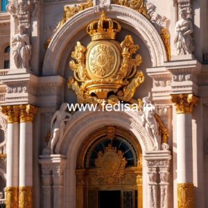 Hotel Main Gate Design with Premium Look No-9067