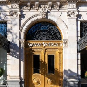Hotel Entrance Gate Design with Modern Lighting Ideas No. 9071