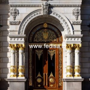 Hotel Entrance Gate Design for Boutique Resort No-9075