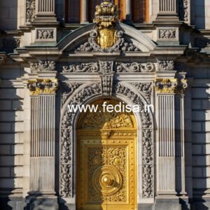 Luxury Hotel Front Entrance Architecture Inspiration No-9078