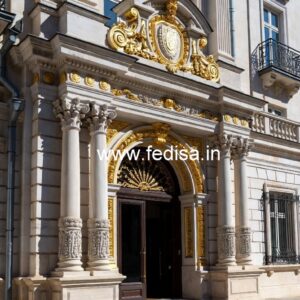 Contemporary Hotel Gate Design with Elegant Style No-9094