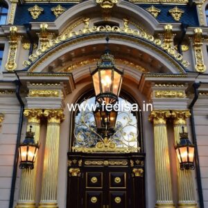 Elegant Hotel Front Gate Design with Modern Look No-9098