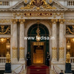 Contemporary Hotel Elevation Design with Luxury Style No. 9104