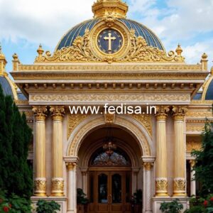 Elegant Hotel Building Elevation Design Ideas No-9117