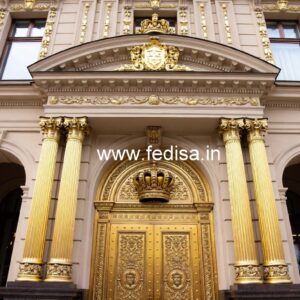 Elegant Resort Hotel Elevation Design Inspiration No-9130