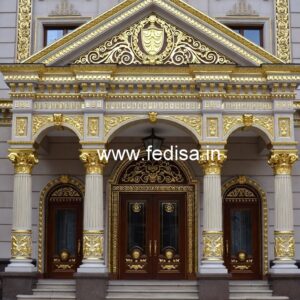 Luxury Hotel Building Front Elevation Design No-9133