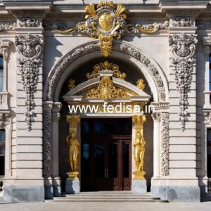 Elegant Hotel Exterior Design with Modern Features No-9152