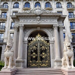 Premium Hotel Exterior Elevation for Urban Projects No-9159