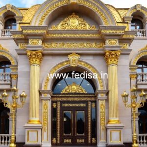Elegant Luxury Hotel Elevation Design Ideas No-9172