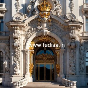 Modern Hotel Elevation Design for Commercial Spaces No-9178