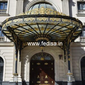 Elegant Hotel Exterior Front Design Concepts No-9190