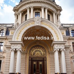 Hotel Entrance Elevation No-9219