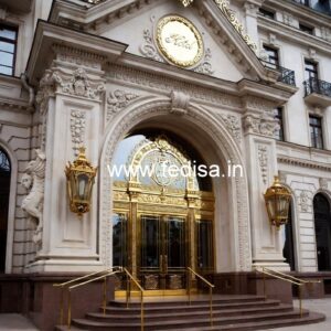Luxury Hotel Front Elevation Design Concepts No-9405