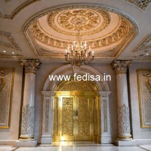 Modern Hotel Exterior Elevation with Luxury Appeal No-9411