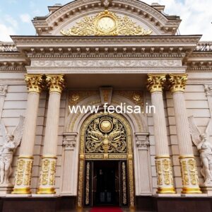 Stylish Luxury Hotel Elevation Architecture No-9416