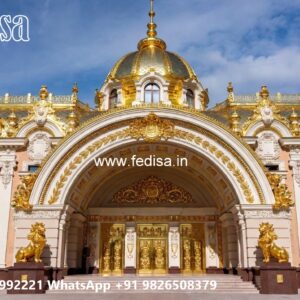Luxury Hotel Facade with Modern Lighting No-9420