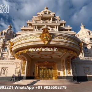 Luxury Hotel Exterior with Glass Facade No-9422