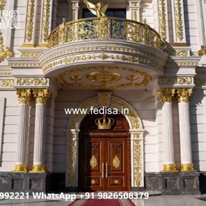 Modern Luxury Resort Front Elevation No-9426