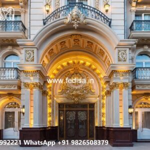 Luxury Hotel Architectural Elevation Styles No-9427