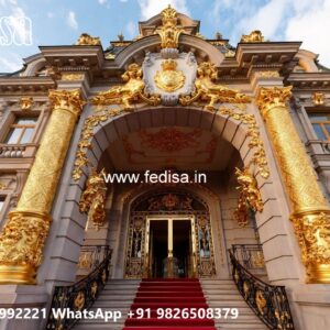 Stylish Luxury Hotel Front Architecture No-9437