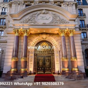 Luxury Hotel Balcony Elevation Designs No-9446
