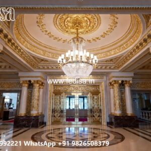 Elegant Hotel Elevation Design with Luxury Appeal No-9463