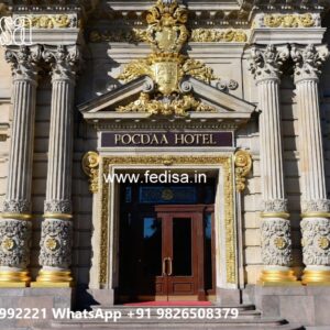 Stylish Hotel Front Elevation Luxury Concepts No-9476
