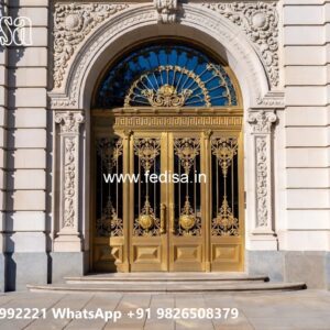 Elegant Luxury Resort Front View Design No-9485