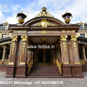 Grand Luxury Hotel Front Facade Design No-9492