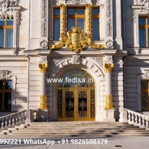 Luxury Hotel Exterior with Decorative Lighting No-9507