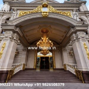 Stylish Hotel Exterior Design for Luxury Projects No-9517