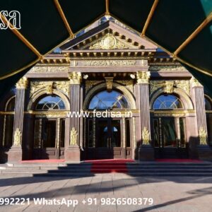 Modern Luxury Hotel Exterior with Balcony No-9519