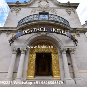 Luxury Resort Exterior with Artistic Facade No-9522