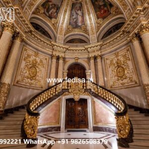Luxury Hotel Front Architecture with Elegant Finish No-9542