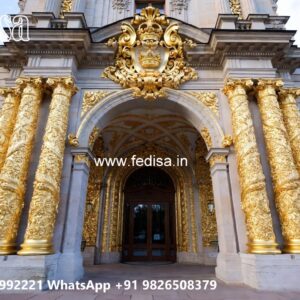 Stylish Luxury Hotel Elevation for Resorts No-9561