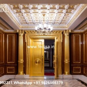 Modern Luxury Hotel Exterior with Stone Finish No-9562