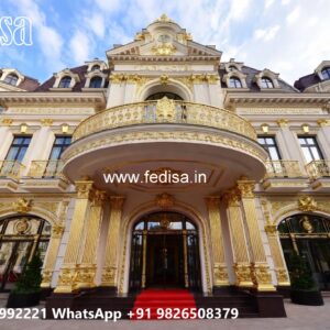 Luxury Hotel Exterior with Premium Facade Finish No-9575