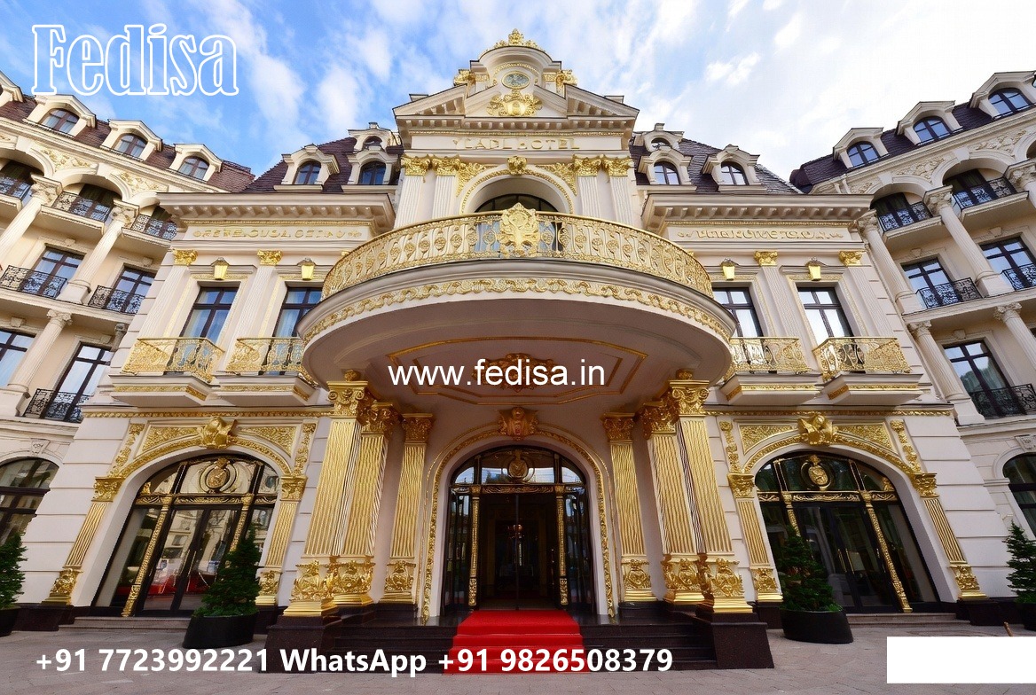 Luxury Hotel Exterior with Premium Facade Finish No-9575