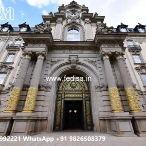 Contemporary Luxury Hotel Front Architecture No-9579