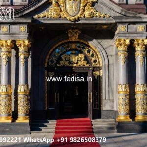 Luxury Resort Front Design with LED Lighting No-9582
