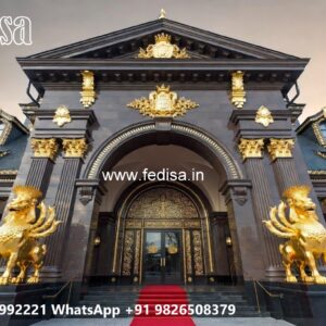 Elegant Luxury Front Facade for Hotels No-9593