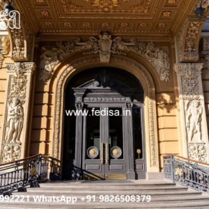 Stylish Hotel Front Gate Design for Luxury Hotels No-9605