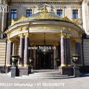 Modern Hotel Front Entrance Gate Design Concepts No-9612