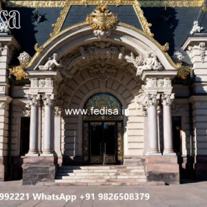 Decorative Hotel Gate Design for Modern Buildings No-9617