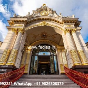 Elegant Hotel Driveway Entrance Gate Design No-9621