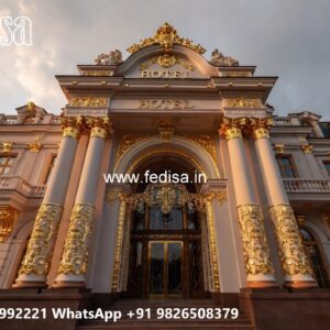 Grand Resort Entrance Gate Design with Lighting No-9627