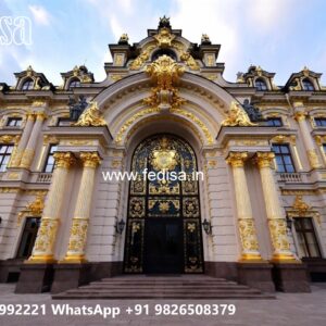 Hotel Entrance Gate Design with Traditional Touch No-9641