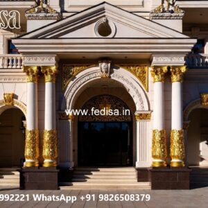 Luxury Hotel Gate Design with Contemporary Details No-9656